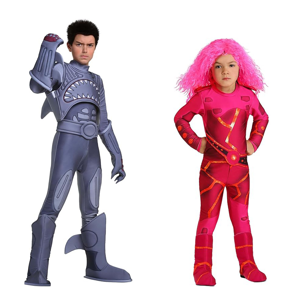 shark boy and lava girl costume