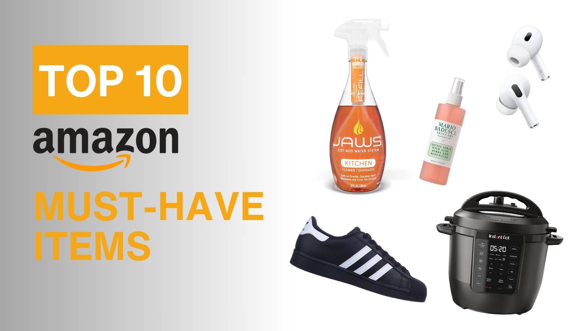 Amazon top 10 items