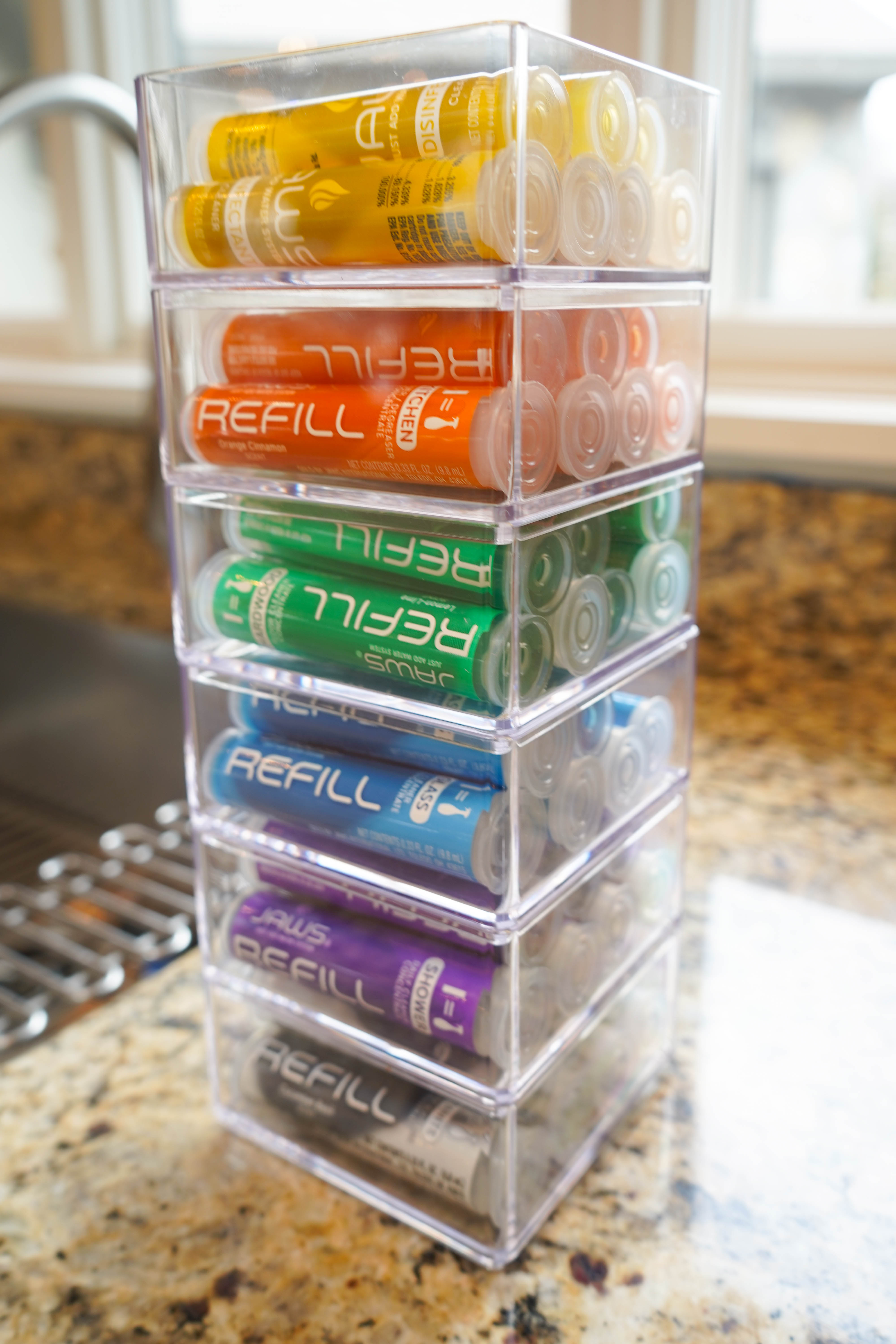 JAWS Refill Pods storage ideas