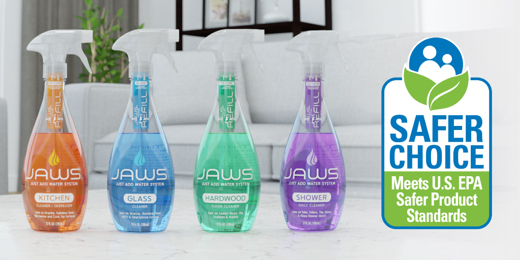 JAWS Safer Choice Cleaning products