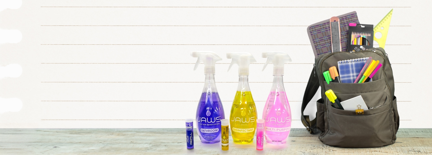 JAWS Refillable Cleaning Products and Reusable Cleaning Systems