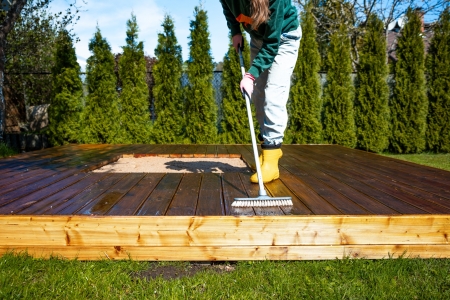 Summer outdoor cleaning with JAWS Cleaning products